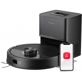 Roborock Q7 TF+ Robot Vacuum and Mop – 10,000Pa Suction, 7 Weeks Self-Emptying, Dual Anti-Tangle System, LiDAR Smart Cleaning Robot Black