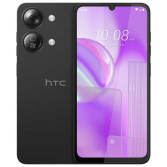 HTC Wildfire E4 Plus 4G Dual SIM Smartphone, 8GB RAM (4GB+4GB Extended RAM), 128GB Storage, Black