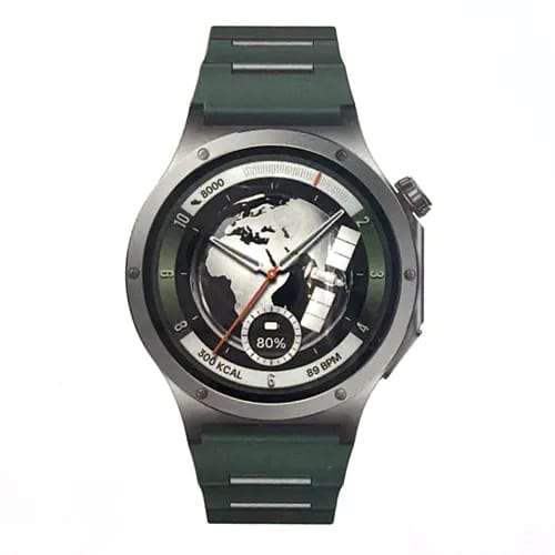 OnePlus Watch 4 Evergreen Titanium Smart Watch AMOLED GPS Bluetooth