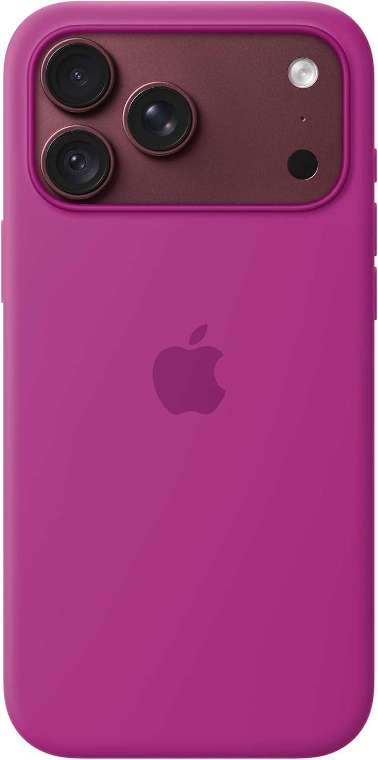 Apple iPhone 18 Pro Max Silicone Case with MagSafe – Magenta