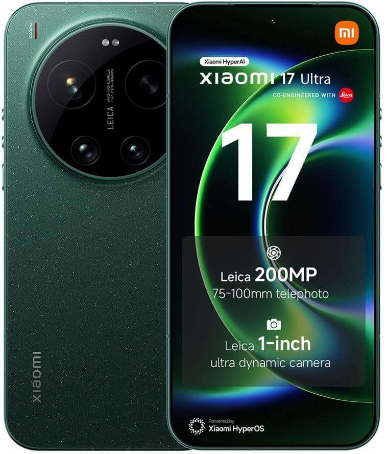 Xiaomi 17 Ultra 16GB RAM 512GB 5G Starlit Green - Global Version