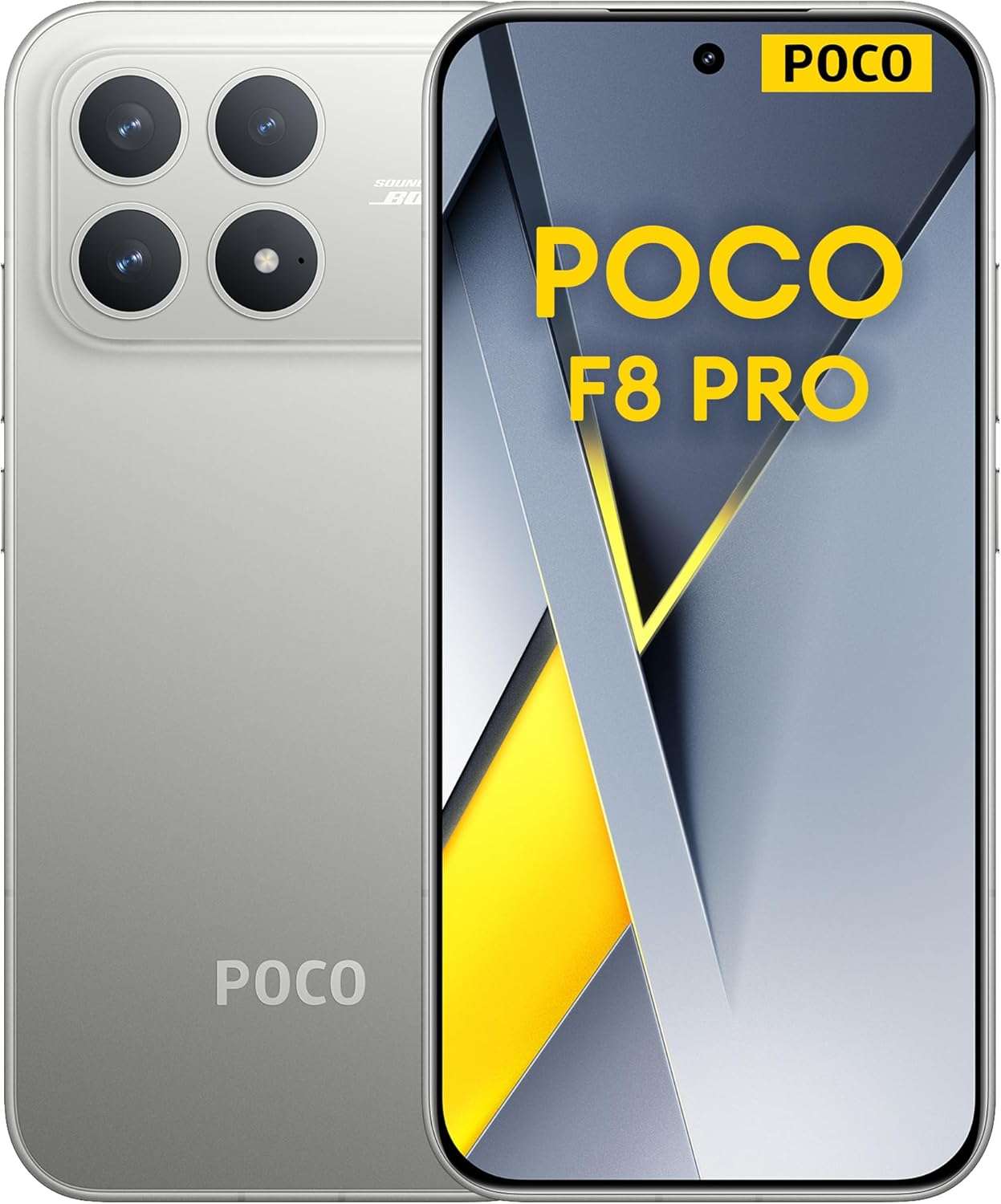 Xiaomi POCO F8 Pro Dual SIM 12GB RAM 256GB 5G Titanium Silver - Global Version