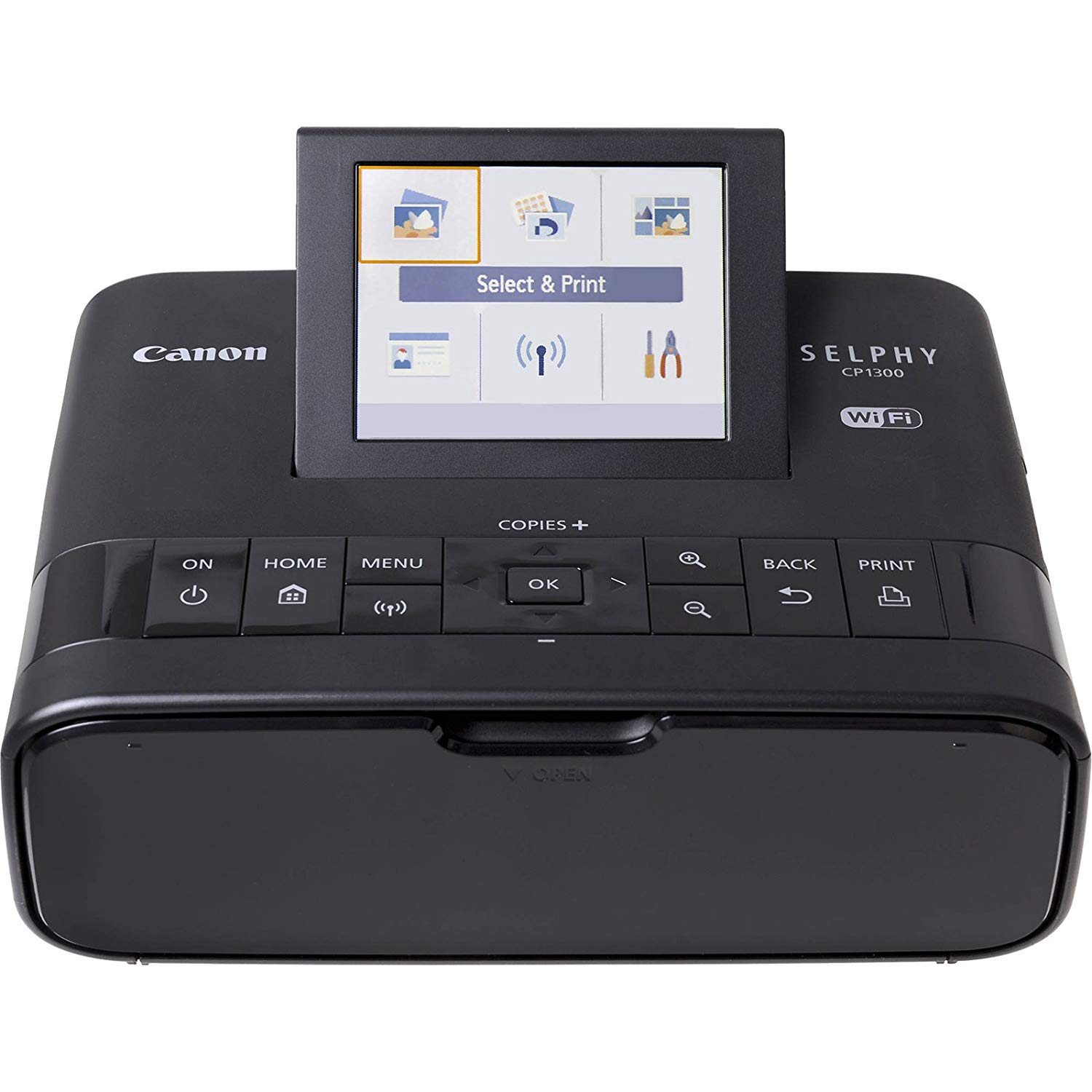 Canon Wireless Selphy Compact Photo Printer CP1300 Black 