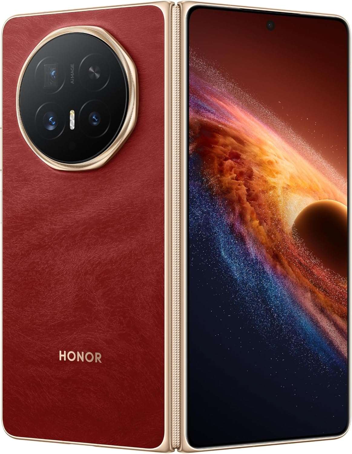 Honor Magic V6 Dual SIM 16GB RAM, 512GB ROM, 5G Red