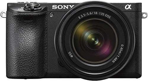 Sony A6500 Mirrorless Camera with 18-135mm Lens, Black