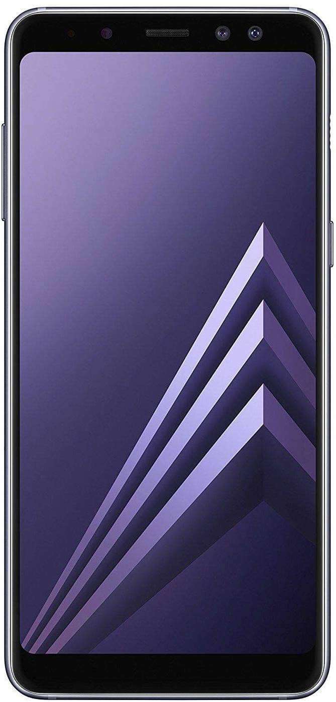 Samsung Galaxy A8 2018 Dual SIM - 32GB, 4GB RAM, 4G LTE, Orchid Grey