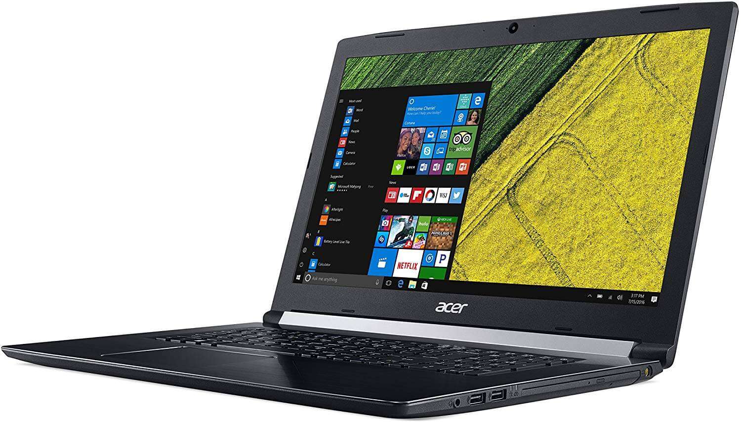 Acer Aspire 5 With 15.6-Inch Display, Core i5 Processor/6GB RAM/1TB HDD/2GB NVIDIA GeForce 940MX Graphics Card/English Keyboard Steel Grey