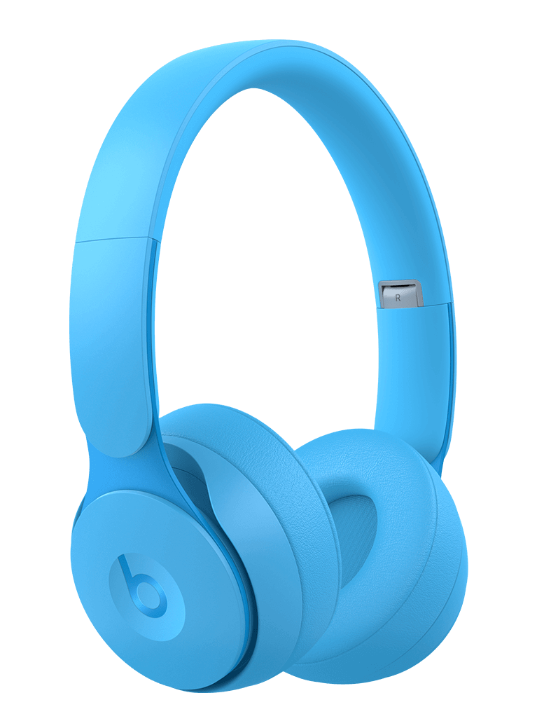 Beats Solo Pro Wireless Noise Cancelling On-Ear Headphones - Light Blue