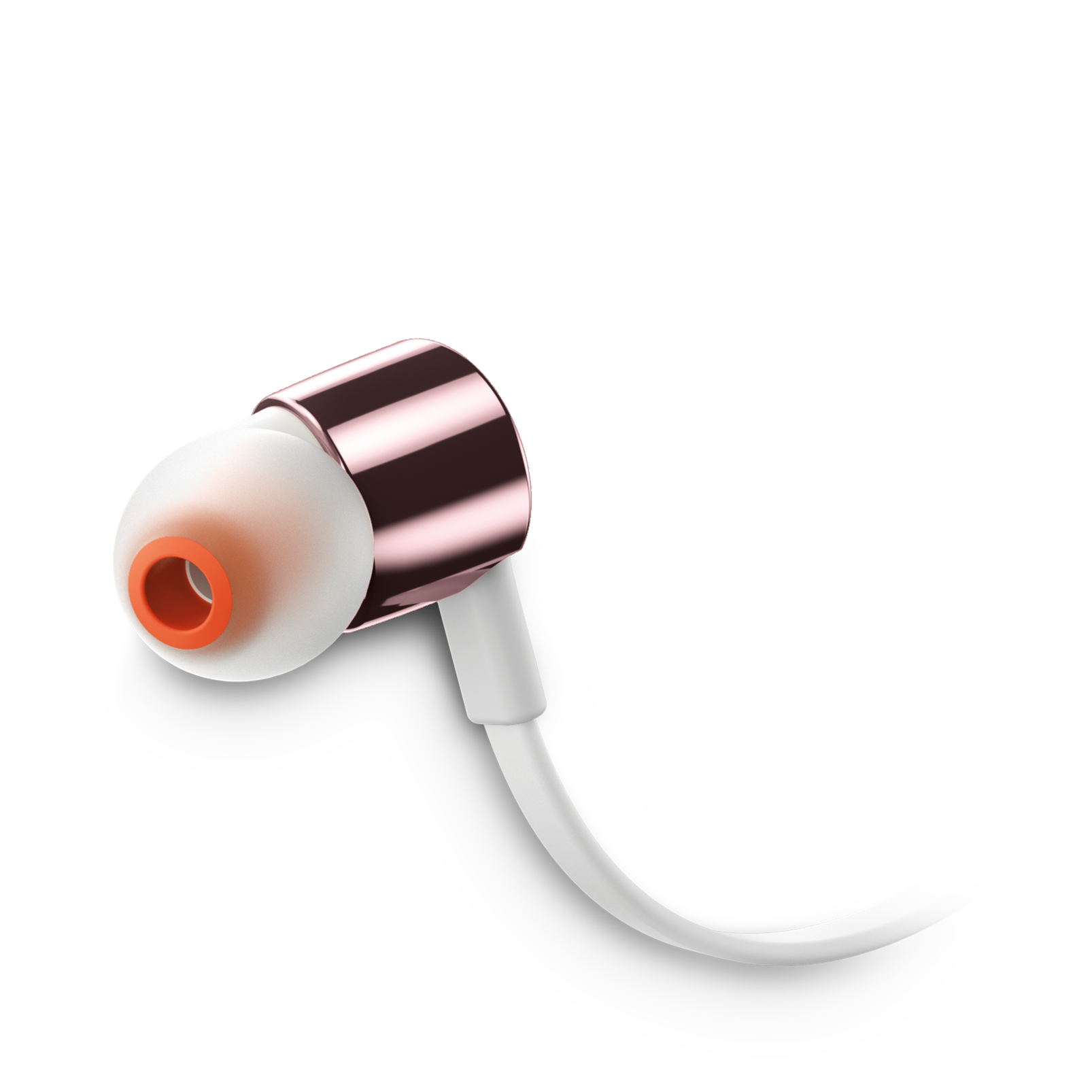 underjordisk ekskrementer Ejeren JBL T210 Stereo In-Ear Headphones - Rose Gold (T210RGD)
