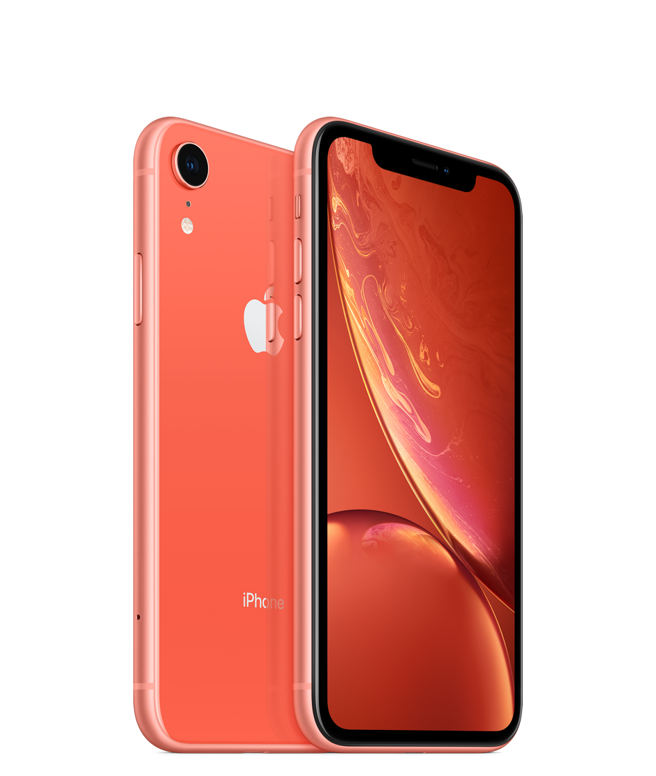 Apple iPhone XR with Face Time - 64GB, 4G LTE, Coral