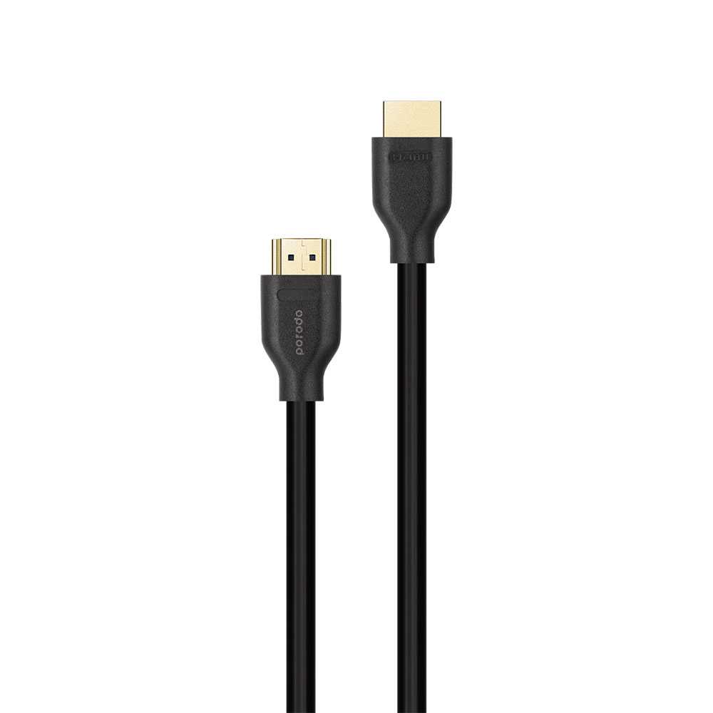 Porodo 8K HDMI to HDMI Cable V2.1 1m / 3.3ft - Black
