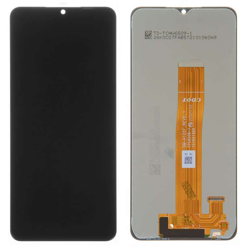 LCD+ TOUCH for SAMSUNG Galaxy A12  A125 BLACK ORIGINAL 100%
