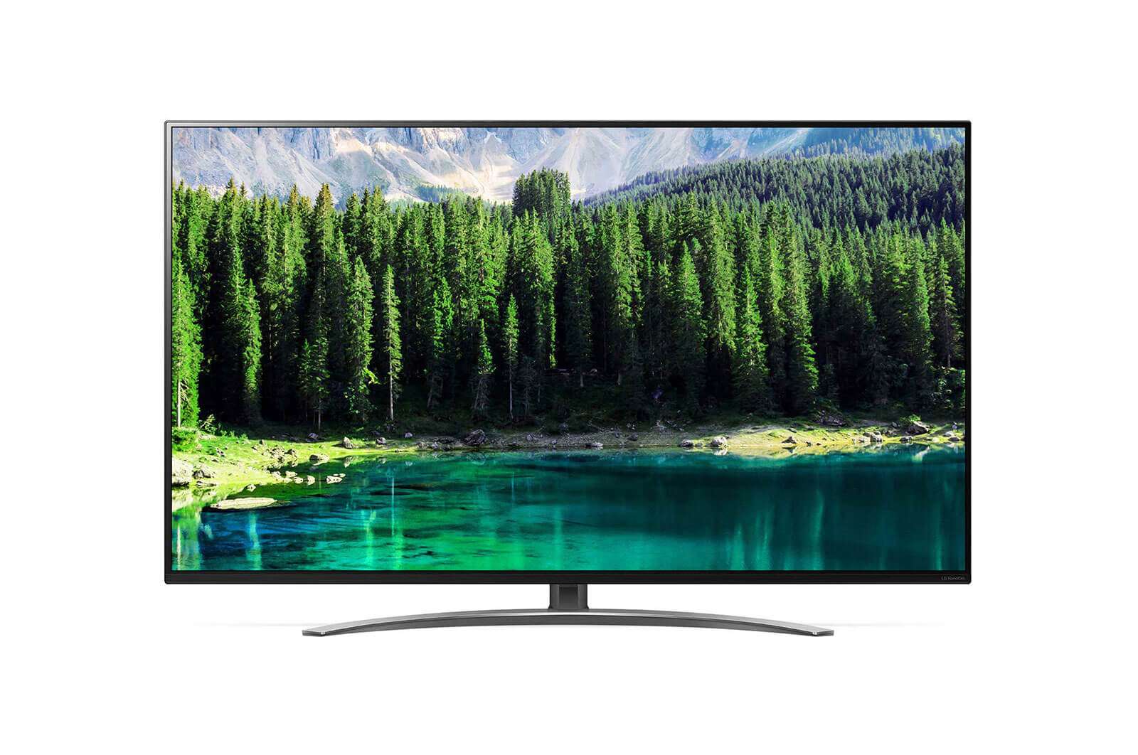 LG 55SM8600 55" 4K Ultra HD Smart LED NanoCell TV (2019), Black