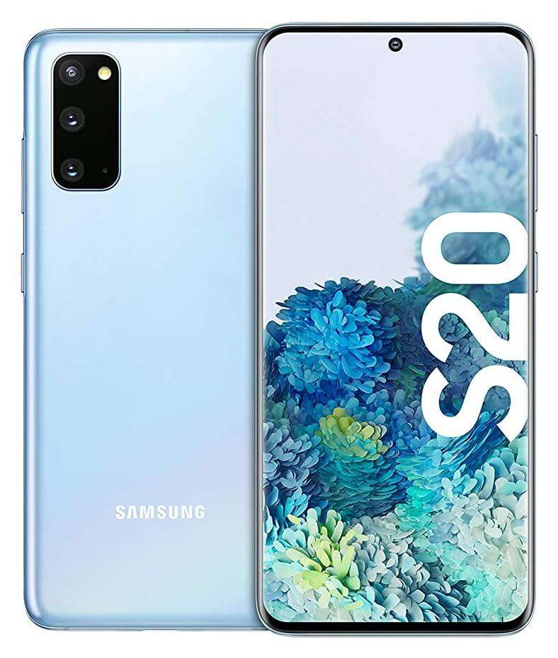 Samsung Galaxy S20 Dual Sim - 128GB, 8GB, 4G LTE, Cloud Blue