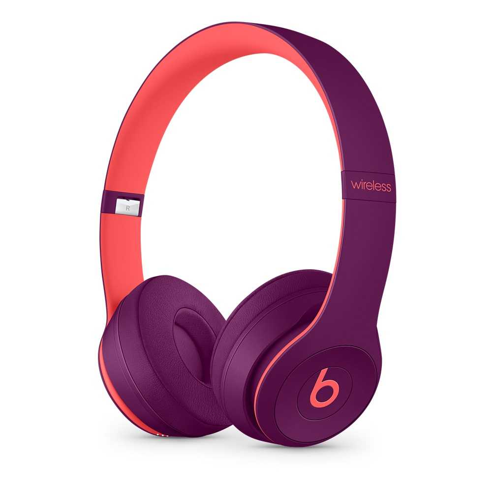 Beats Solo 3 Wireless Over-ear Headphone(Pop Collections) - Pop Magenta (A1796-MGTA)