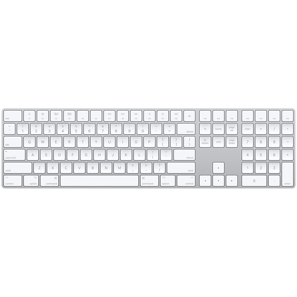 Apple Magic Keyboard with Numeric Keypad Silver- Arabic/English (MQ052)