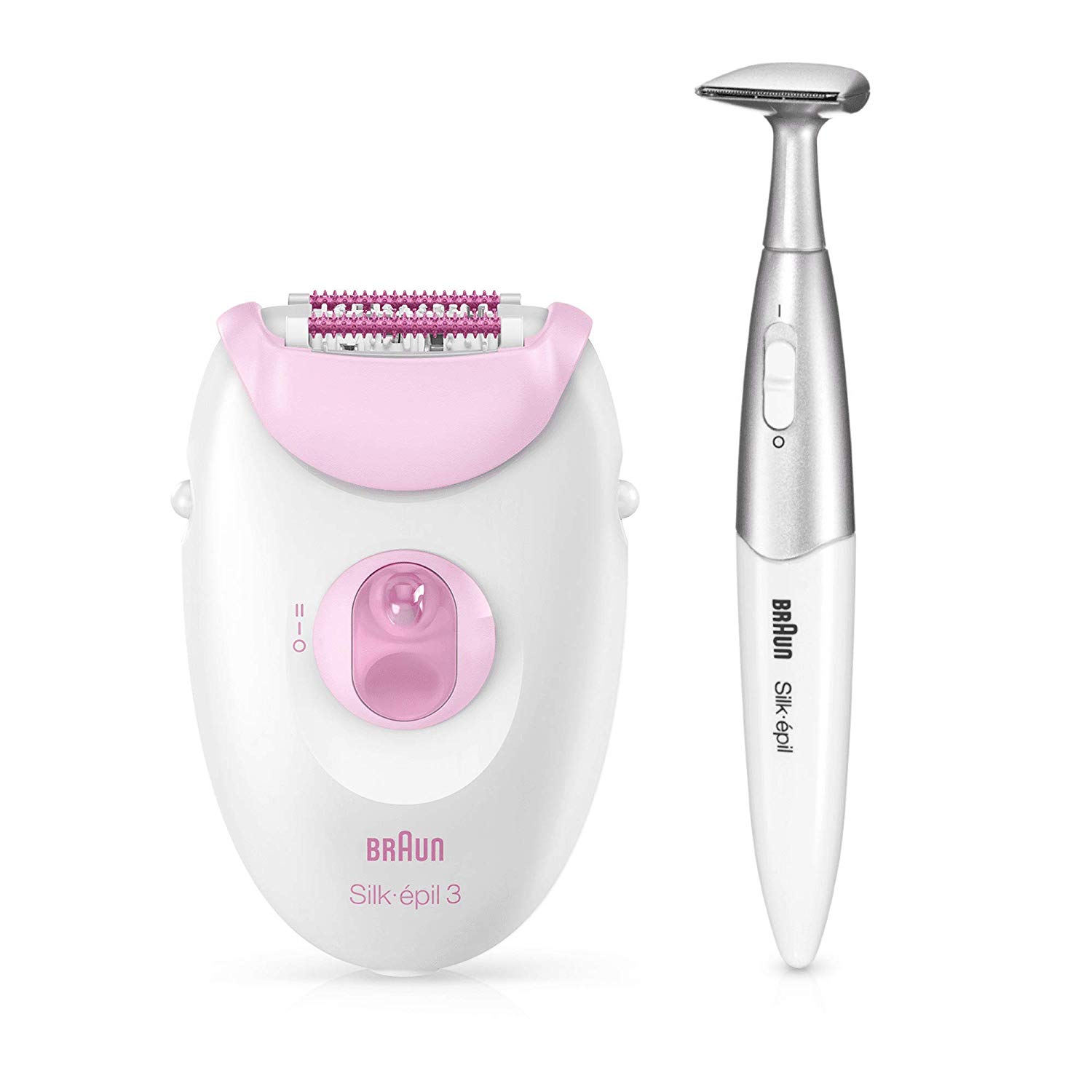 Braun Silk epil 3 3321 epilation / epilator plus massage rollers and FG